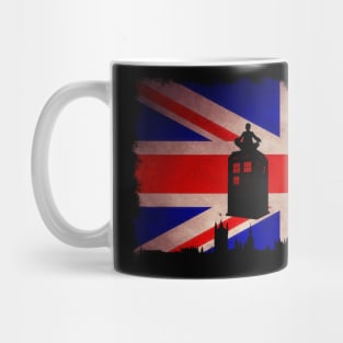 TARDIS over London - Twelve Mug